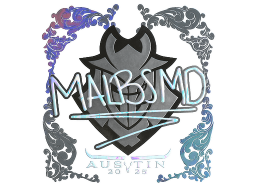 Sticker | malbsMd (Holo) | Austin 2025