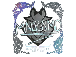 Sticker | malbsMd (Holo) | Austin 2025