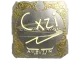 Sticker | Cxzi (Gold) | Austin 2025 CS2 skin