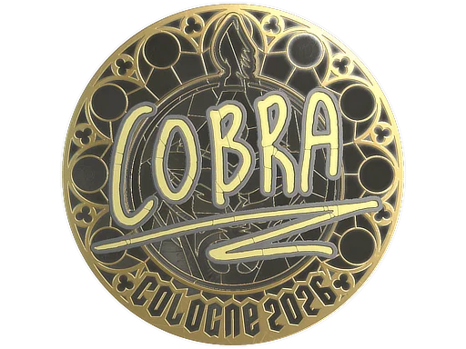 Sticker | cobra (Gold) | Cologne 2026