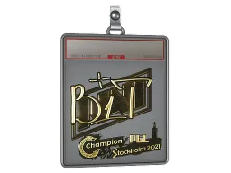 Sticker Slab | b1t (Gold) | Stockholm 2021