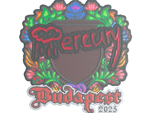 Sticker | Mercury (Embroidered) | Budapest 2025