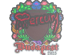 Sticker | Mercury (Embroidered) | Budapest 2025