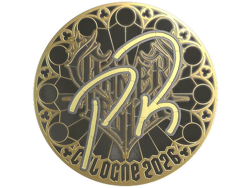 Sticker | PR (Gold) | Cologne 2026