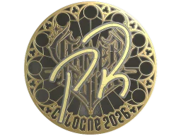 Sticker | PR (Gold) | Cologne 2026