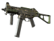 UMP-45 | Green Swirl (Battle-Scarred)