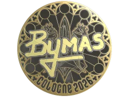 Sticker | Bymas (Gold) | Cologne 2026
