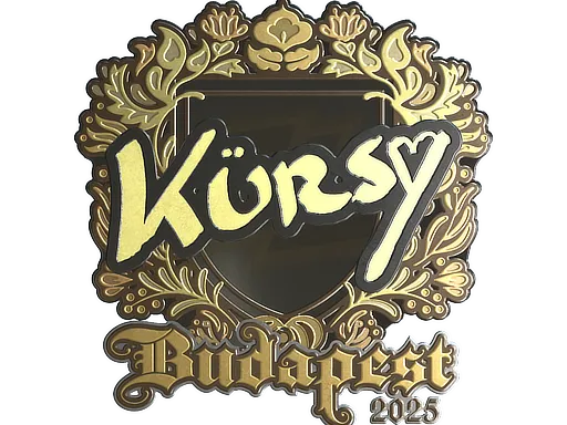 Sticker | Kursy (Gold) | Budapest 2025