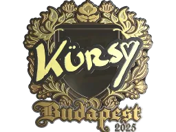Sticker | Kursy (Gold) | Budapest 2025