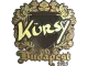 Sticker | Kursy (Gold) | Budapest 2025 CS2 skin