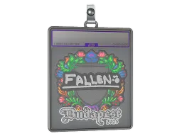 Sticker Slab | FalleN (Embroidered) | Budapest 2025