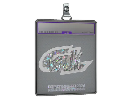 Sticker Slab | isak (Glitter) | Copenhagen 2024