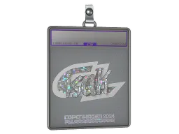 Sticker Slab | isak (Glitter) | Copenhagen 2024
