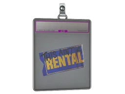 Sticker Slab | Ain't A Rental (Foil)