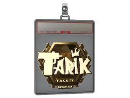 Sticker Slab | tarik (Gold) | London 2018