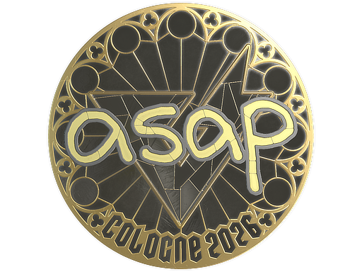 Sticker | asap (Gold) | Cologne 2026