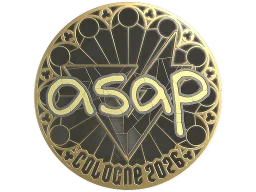 Sticker | asap (Gold) | Cologne 2026