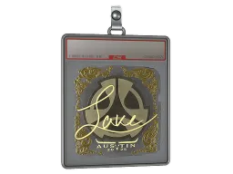 Sticker Slab | Lake (Gold) | Austin 2025