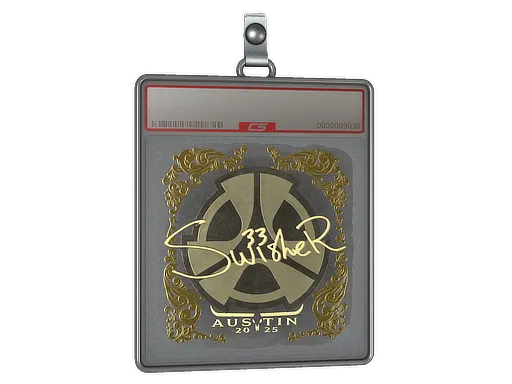 Sticker Slab | Swisher (Gold) | Austin 2025