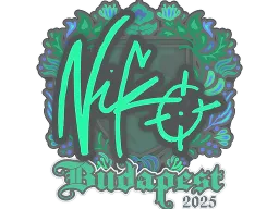 Sticker | NiKo | Budapest 2025