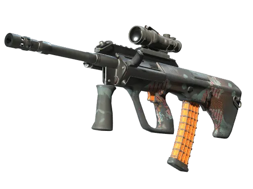 StatTrak™ AUG | Amber Slipstream (Well-Worn)