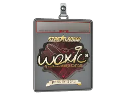 Sticker Slab | woxic (Gold) | Berlin 2019