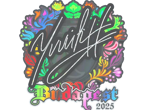 Sticker | yuurih (Holo) | Budapest 2025