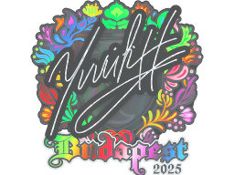 Sticker | yuurih (Holo) | Budapest 2025