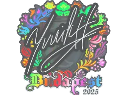 Sticker | yuurih (Holo) | Budapest 2025