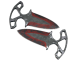 ★ StatTrak™ Shadow Daggers | Crimson Web (Battle-Scarred)