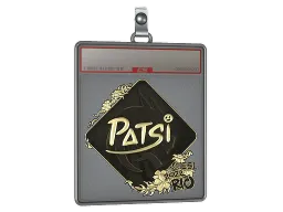 Sticker Slab | Patsi (Gold) | Rio 2022