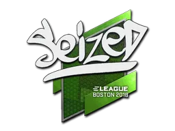 Sticker | seized | Boston 2018