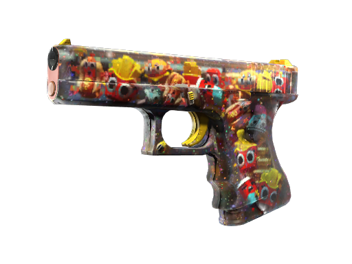 StatTrak™ Glock-18 | Snack Attack (Well-Worn)