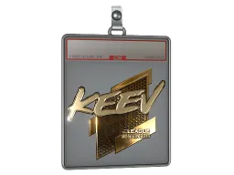 Sticker Slab | keev (Gold) | Boston 2018