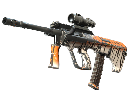 StatTrak™ AUG | Bengal Tiger (Well-Worn)