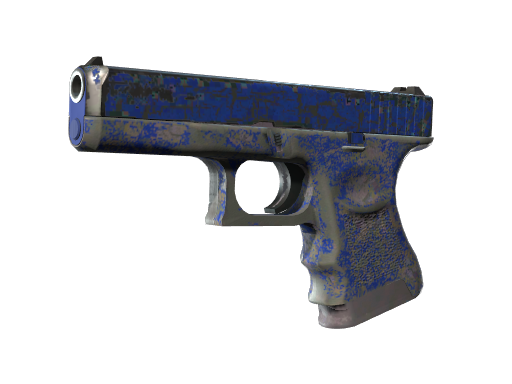 Glock-18 | Blue Fissure (Battle-Scarred)