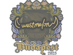 Sticker | westmelon | Budapest 2025