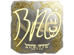 Sticker | br0 (Gold) | Austin 2025