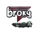 Sticker | broky (Glitter) | Antwerp 2022 CS2 skin
