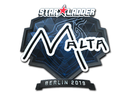 Sticker | malta (Foil) | Berlin 2019