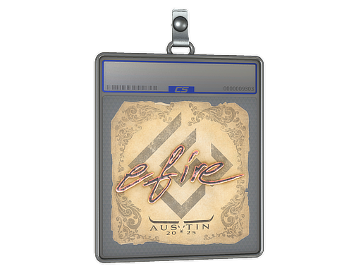 Sticker Slab | efire | Austin 2025