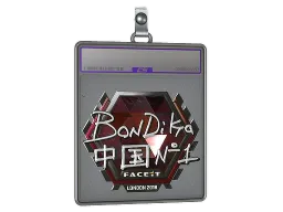 Sticker Slab | bondik (Foil) | London 2018