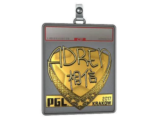 Sticker Slab | AdreN (Gold) | Krakow 2017