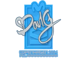 Sticker | dav1g | Copenhagen 2024