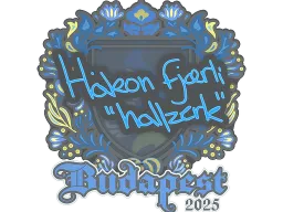 Sticker | hallzerk | Budapest 2025