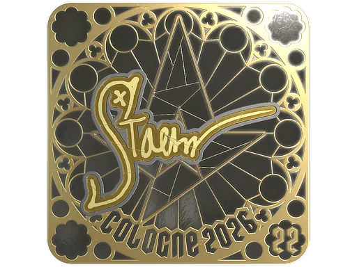Sticker | Staehr (Gold, Ranked) | Cologne 2026
