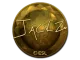 Sticker | JaCkz (Gold) | Katowice 2019 CS2 skin