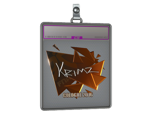 Sticker Slab | KRIMZ (Foil) | Cologne 2016