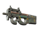 StatTrak™ P90 | Emerald Dragon (Battle-Scarred)