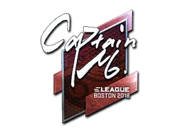 Sticker | captainMo (Foil) | Boston 2018
